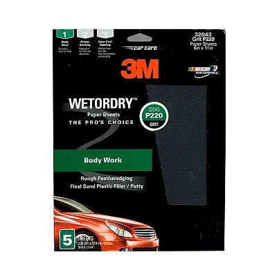 3M 32043 Imp Wetordry Sheet P220