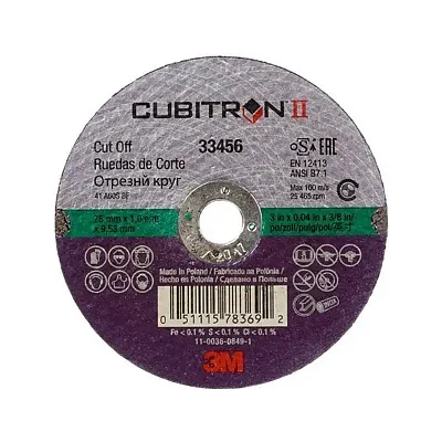 3M 33456 3M Cubitron Ii Cut-Off 5/Cs