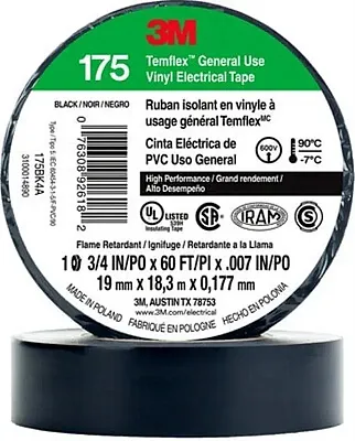 3M 92618 Temflex Vinyl Electrical Tape