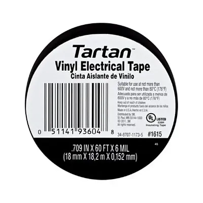 3M 93604 Elec Tape 709&#039;X60 Ft
