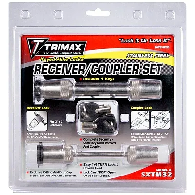 TRIMAX SXTM32 Rcvr Ss 5/8 & Cpler 2 1/2