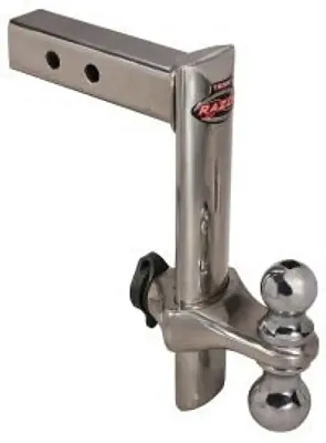 TRIMAX TRZ12SX Adj Rec Hitch Pols Ss 12&#039;