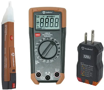 SOUTHWIRE 10037K 3 Piece Electrical Test Kit