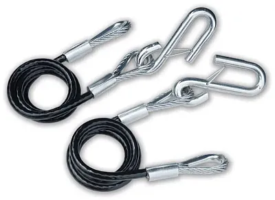 TIE DOWN 59541 Hitch Cables Class 3 Blac