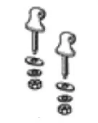 THETFORD 33059 Thetford Hinge Post Kit-W