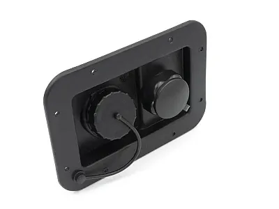 THETFORD 94223 City/Gravity Dish Plastic Cv Bk