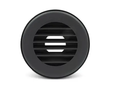THETFORD 94262 Heat Vent 2&#039; No Damper Bk