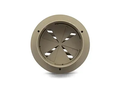 THETFORD 94269 Heat Vent 4&#039; W/Damper Tan