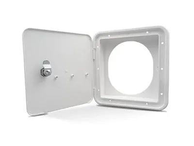 THETFORD 94304 Fuel Hatch W/Oval Back Key Pw