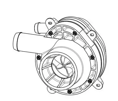 THETFORD 97540 Kit Pump Sanicon Turbo 5