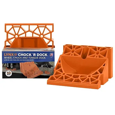 TRI LINX 00030 Chock R Dock Wheel Chock W/Built To