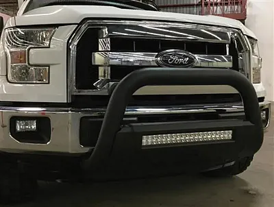 TRAILFX B1612B 3.5&#039; Oval Bull Bar Ram 1500 Blk 19