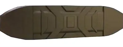 TRAILFX WSP005KIT 5&#039; Oval Bed Stp Pad W Clip W2W Rear