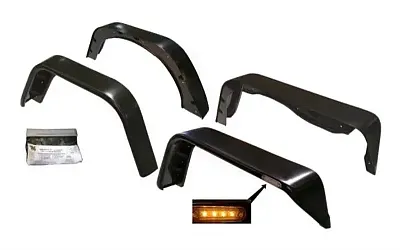 TRAILFX PFFJ3003T Fender Flares;Textured;Set Of 4