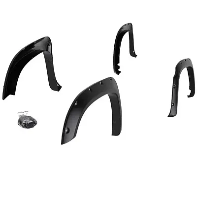TRAILFX PFFT3002T Fender Flares;Smooth; Set Of 4