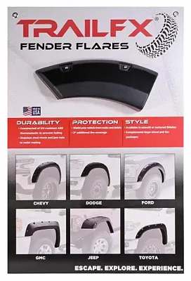 TRAILFX TFXFFDISP Trailfx Fender Flare Pop W Sample