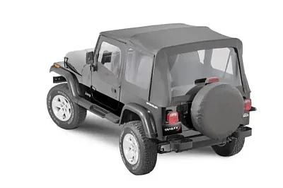 TRAILFX JTOE001 Rplc Soft Top Skin W/ Dr Skins