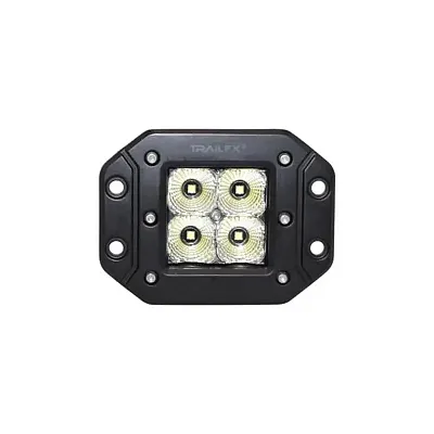 TRAILFX 2X2CFFMPR 2X2 Cube 4X5W-Flush Flood Pair
