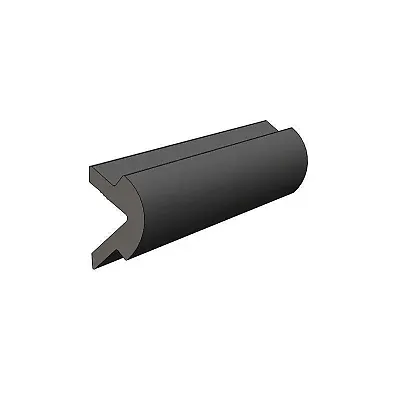 TACO METALS 0303BKA501 Flexible Rub Rail Insert Kit Black