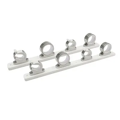 TACO METALS F1627521 Rod Hanger 4-Rod Ss W/Poly Rack Wh