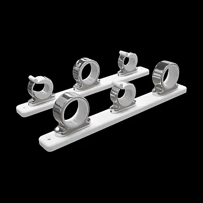 TACO METALS F1627531 Rod Hanger 3-Rod Ss W/Poly Rack