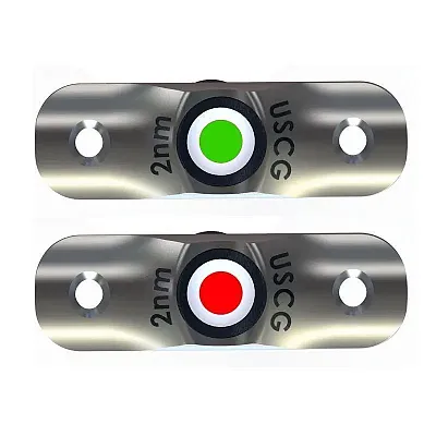TACO METALS F386800D Led Nav Light Kit Rub Rail