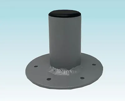 TACO METALS T1040008 Shadefin Mini Deck Mount W/Backing