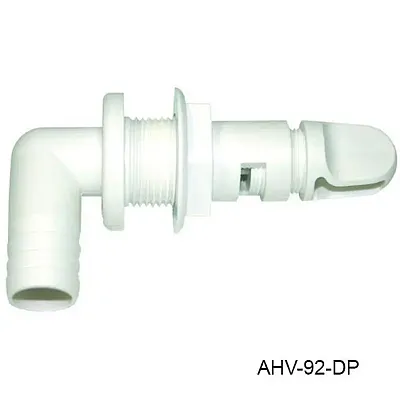 T-H MARINE AHV92DP 3/4&#039; 90 Degree White Aerator Head