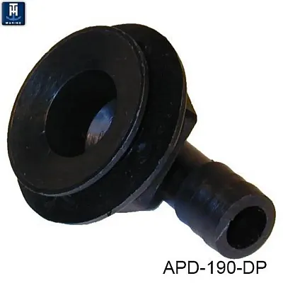 T-H MARINE APD190DP 90 Degree All Purpose Drain