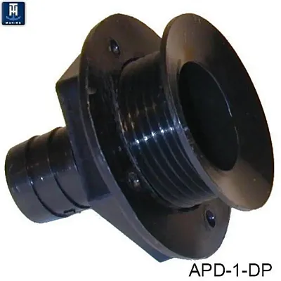 T-H MARINE APD1DP Flushed Head All Purpose Drain