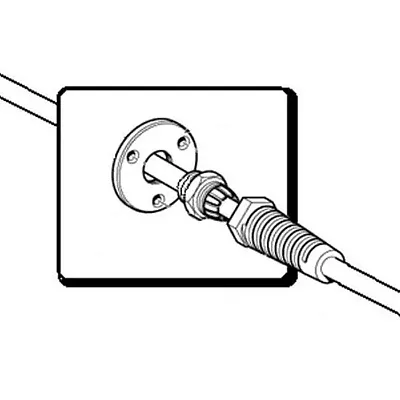 T-H MARINE BSR1KDP Bulkhead Hose Kit