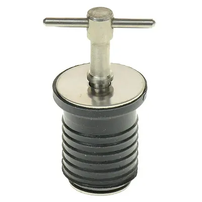 T-H MARINE EPL54804DP Twist Drain Plug 1&#039; Ss