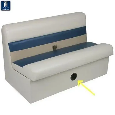 T-H MARINE LV1FWDP 4&#039; White Vent Cover