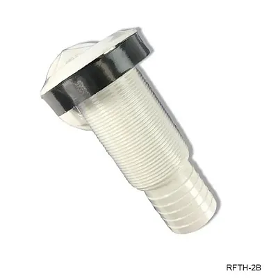 T-H MARINE RFTH2BDP 2 1/2&#039; White Thru-Hull