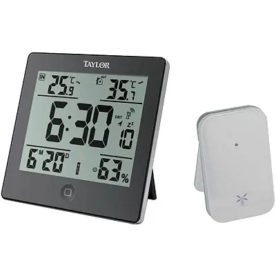 Taylor 1731 Digital Weather Forecaster With Alarm Clock