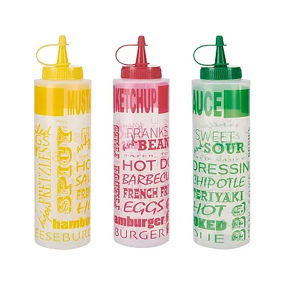 Farberware 5289411 14-Oz. Bbq Squeeze Bottle, 3 Pack