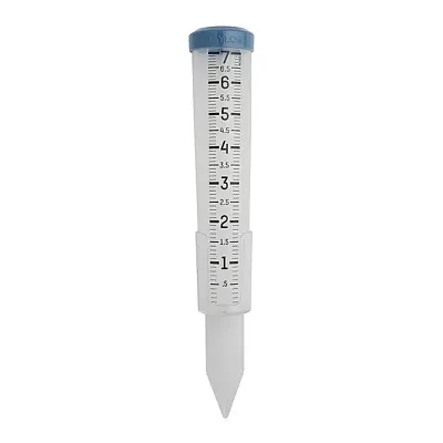 Taylor Precision Products 5293501 7-In. Capacity Silicone Rain Gauge