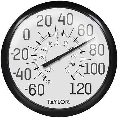 Taylor Precision Products 6700 13.25-Inch Big And Bold Dial Outd