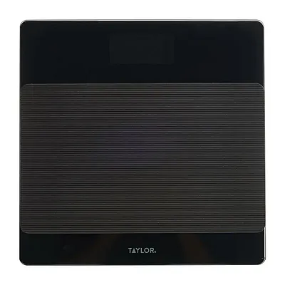 Taylor Precision Products 761940732 Digital Glass Nonslip-Platform Bathroom Scal