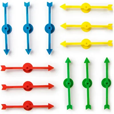 Arrow Spinners, 12-pack TBGA-101