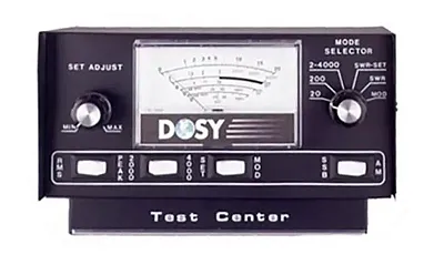 Dosy Tc4001 Dosy - Tc-4001 Inline 4,000 Watt Test Meter For Rms, Power, Swr, Am 