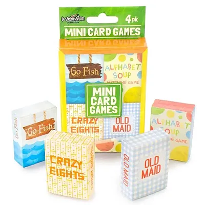 Mini Kids Card Games 4-pack TCAR-004