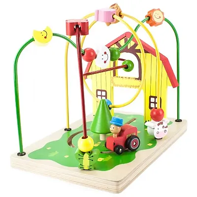 Busy Barnyard Bead Maze TCDG-008
