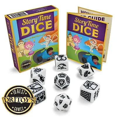 Story Time Dice, Create Your Own Adventure Storytelling Game TCG