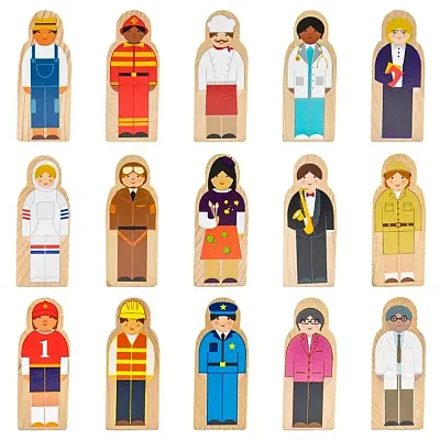 Little Professionals Wooden Character Set TCHA-001