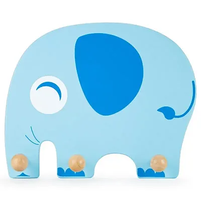Wooden Elephant Clothing Rack TCLR-001