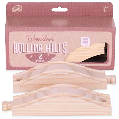 Rolling Hills Wooden Track, 2-pack TCON-17