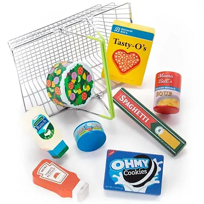 My Healthy Shopping Basket Grocery Set TEAT-033