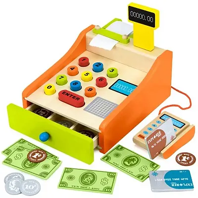 Change & Charge Cash Register TEAT-103