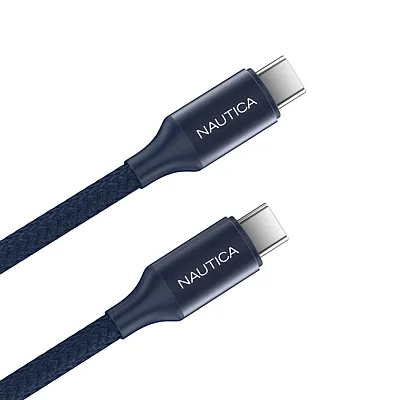 Nautica Ucccb17-01-04 Usb-C To Usb-C Charge And Sync Turan 60-Watt Fast Charge C